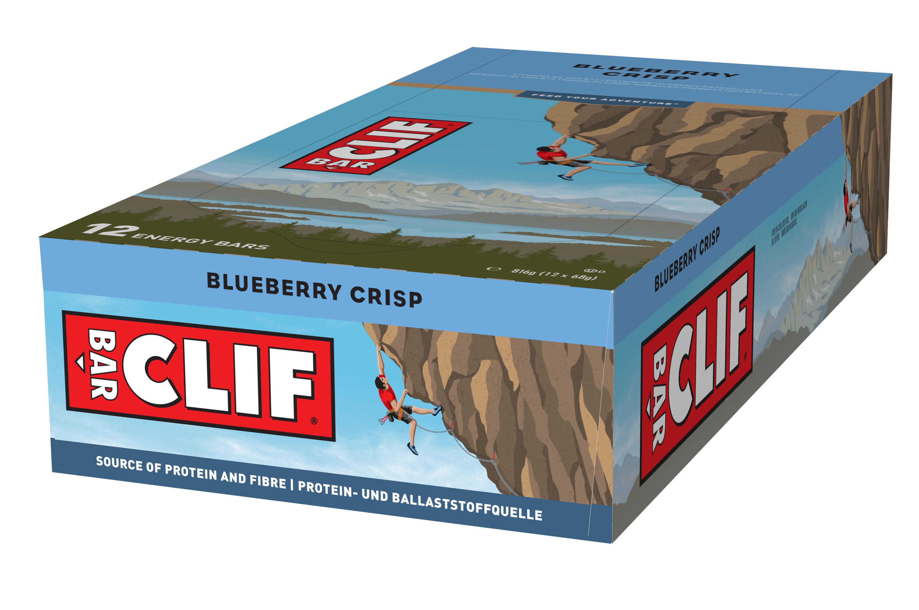 Clif Bar Riegel MHD 04.04.2024 Blueberry Crisp Heidelbeere