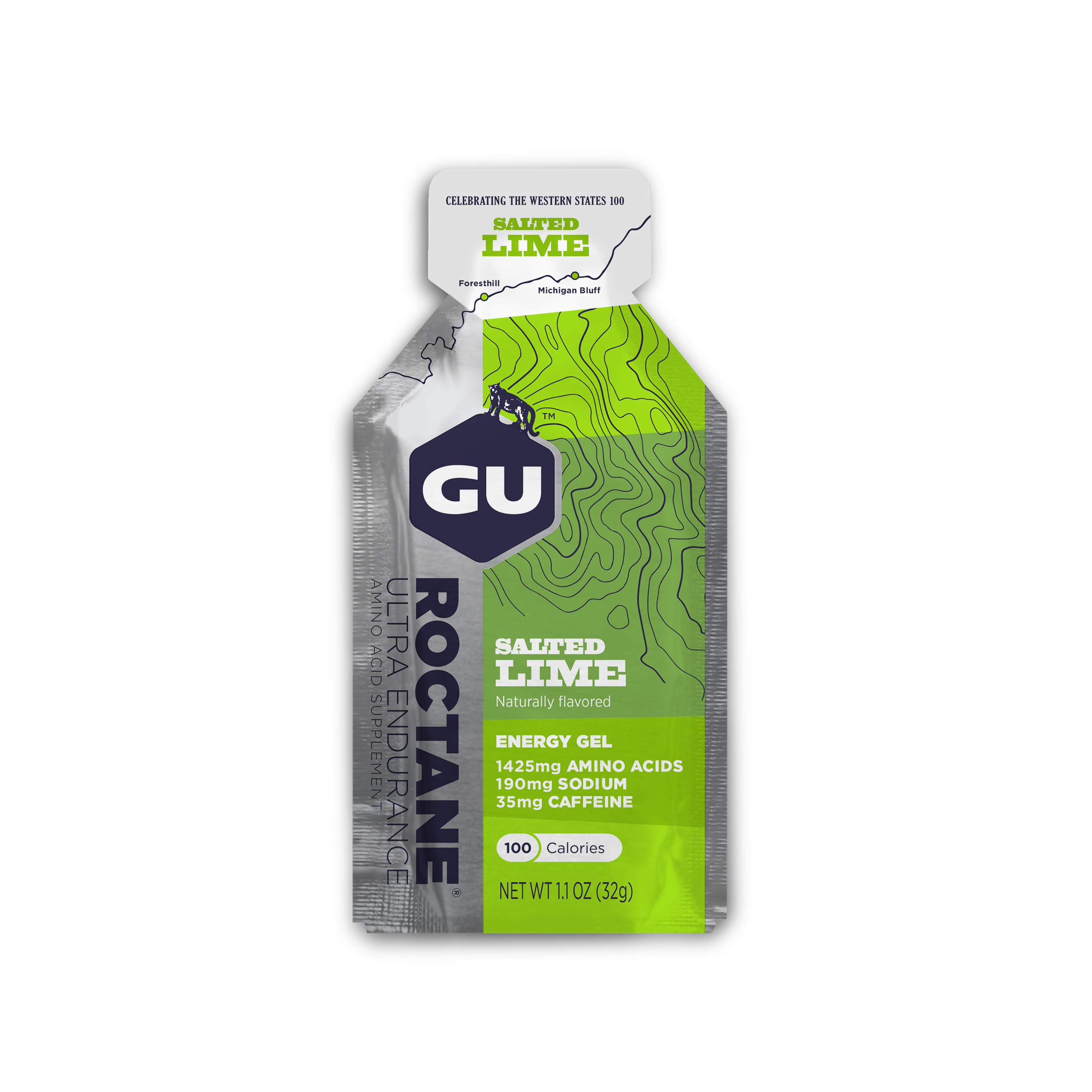 GU ROCTANE Energy Gel MHD 01.09.2023 Salted Lime Salzige Limette