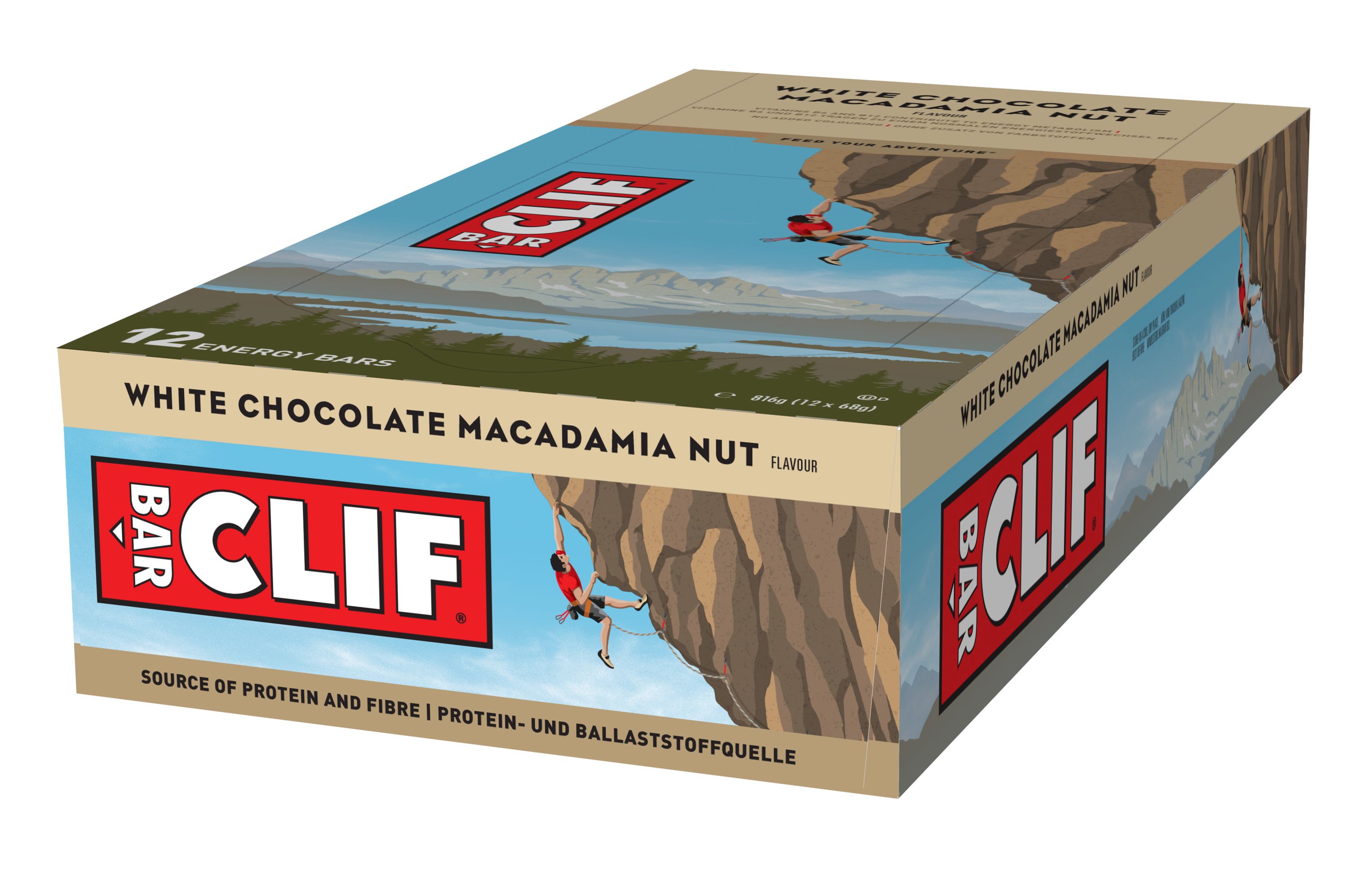 Clif Bar Riegel MHD 29.01.2024 White Chocolate Macadamia Nut