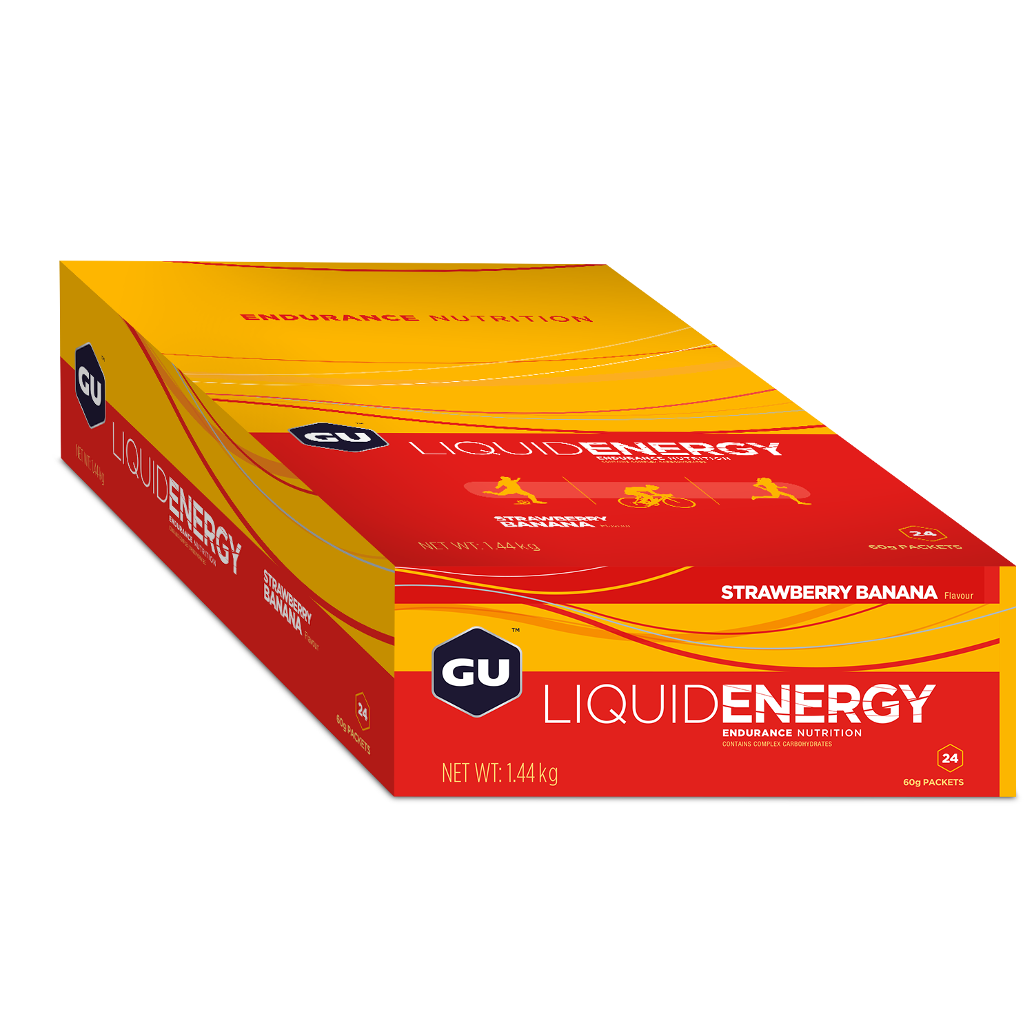 GU Liquid Energy Gel MHD 19.04.2023 Strawberry Banana Erdbeere Banane