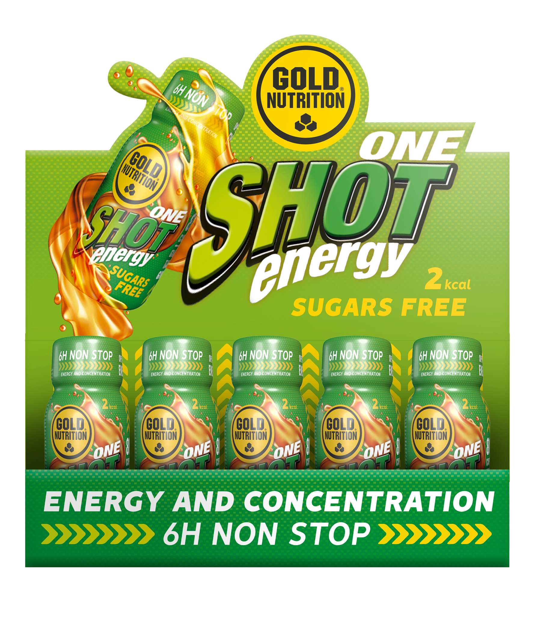 GoldNutrition One Shot Energy Drink