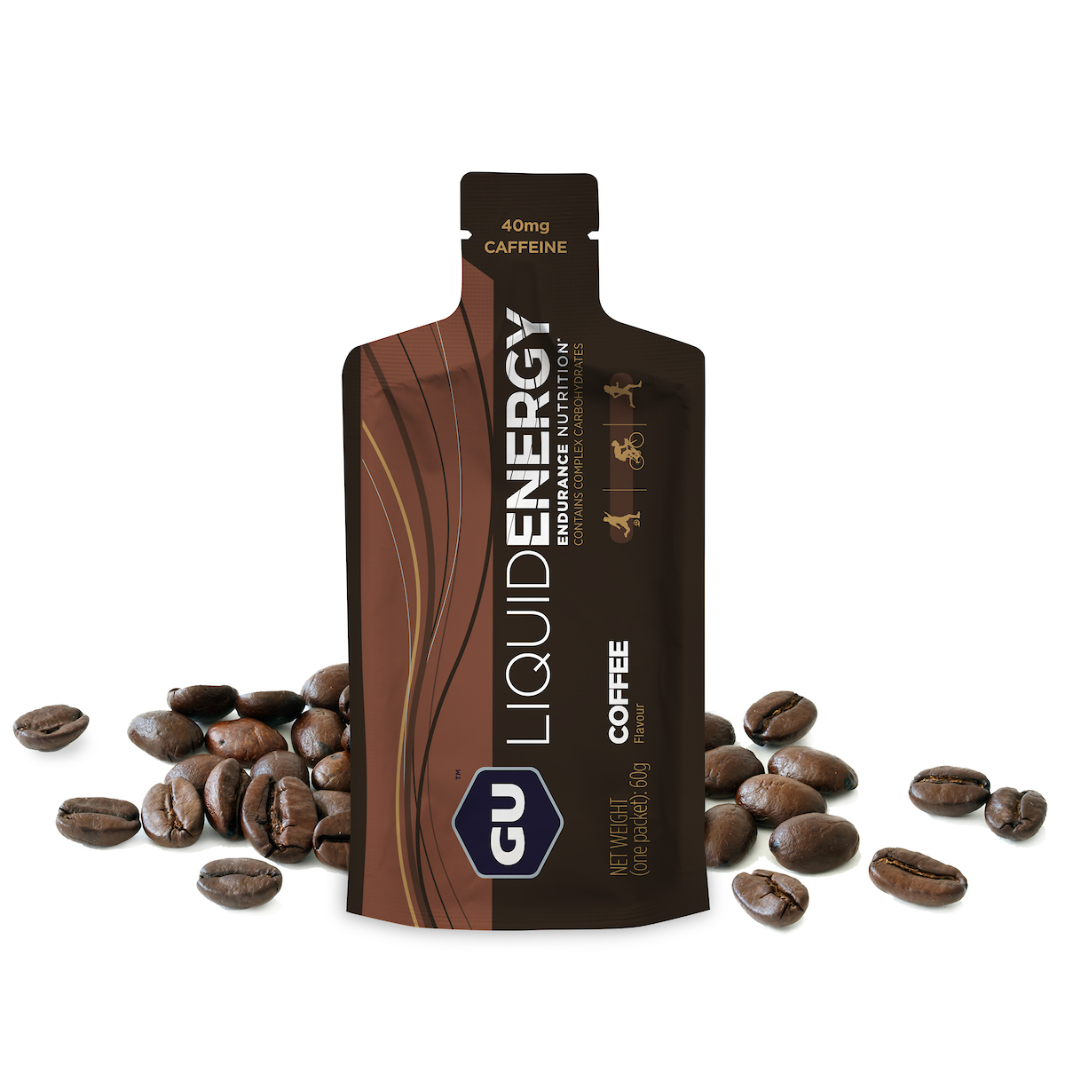GU Liquid Energy Gel 12 x 60 Gramm MHD 07.01.2024 Coffee Kaffee